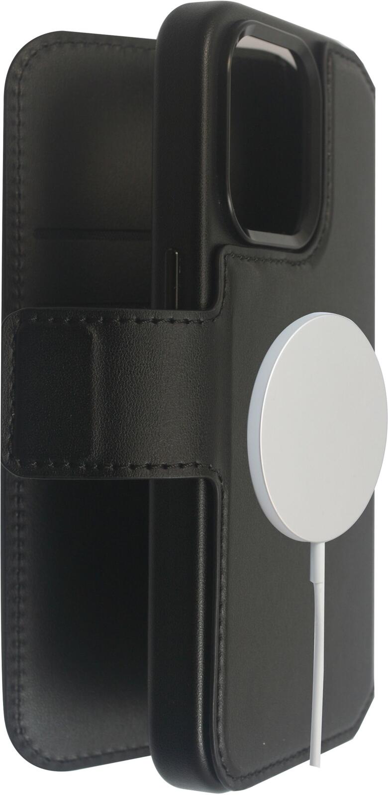 eSTUFF iPhone 16 Pro Max INFINITE MILAN Wallet Cover - Black eSTUFF iPhone 16 Pro Max INFINITE MILAN Wallet Cover - Black